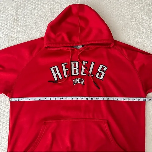 Champion UNLV Rebels Red Hoodie Sweatshirt Men's XL - Picture 9 of 11